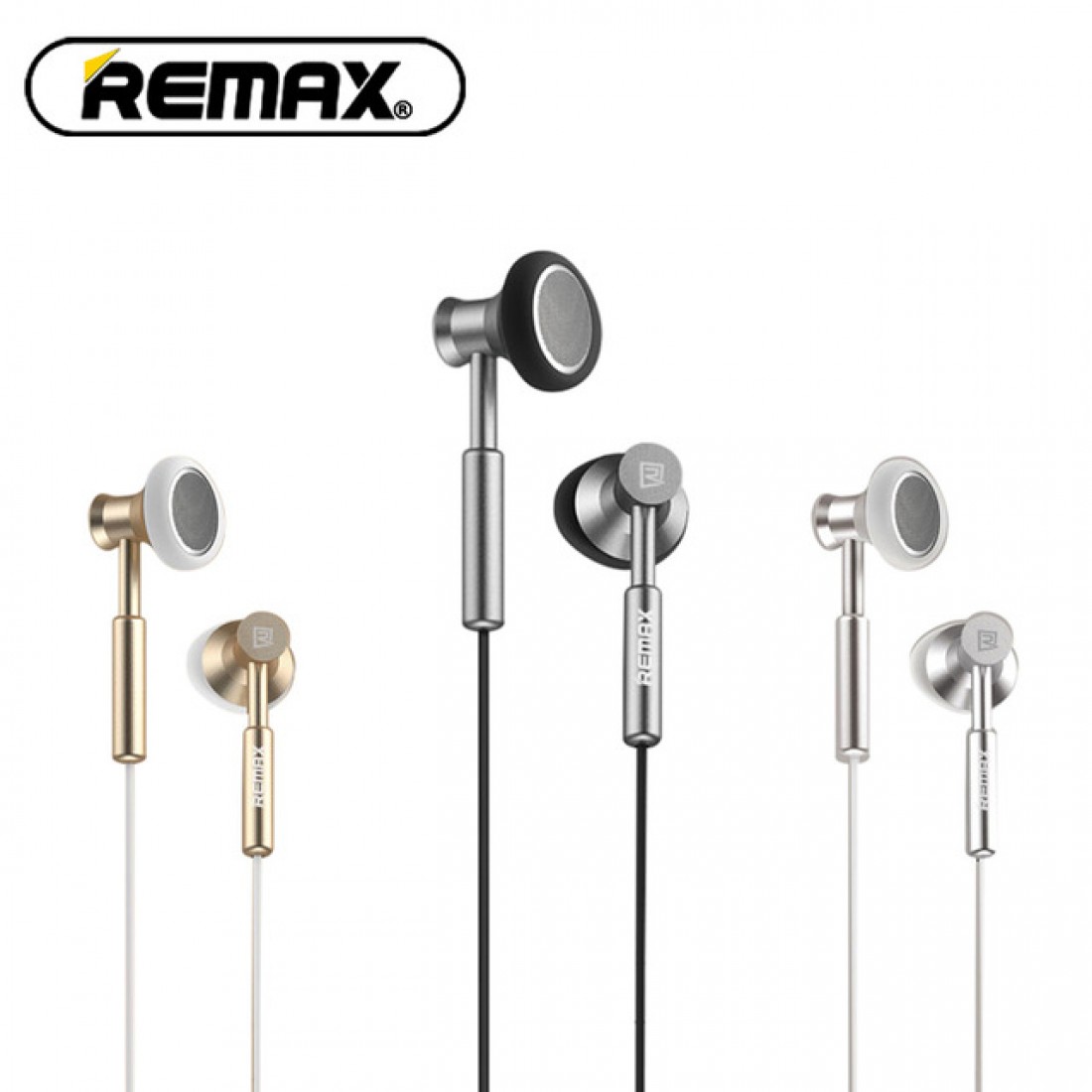 REMAX RM305 Metal Wired Stereo Earphone